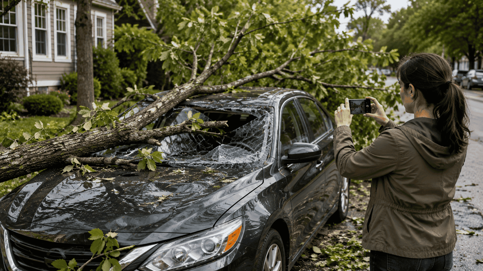 Does Car Insurance Cover a Fallen Tree or Branch on Your Car?