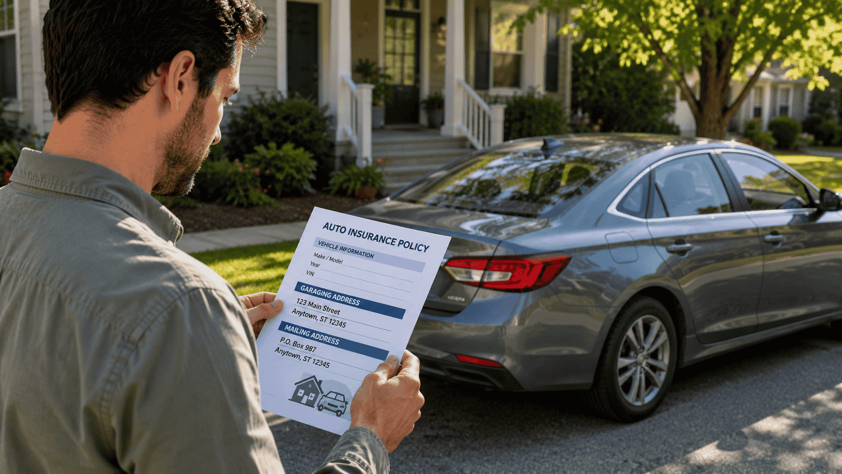 What Is the Garaging Address on Car Insurance?